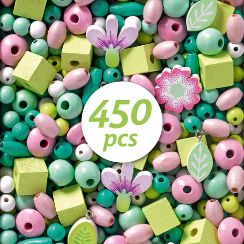 全部で約450個のビーズが入っています。