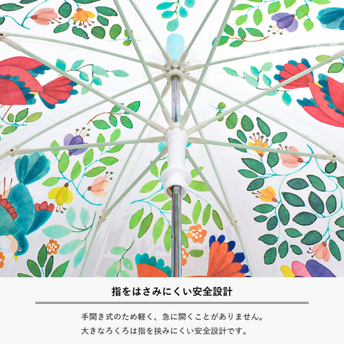 手開き式のため軽く、急に開くことがありません。 大きなろくろは指を挟みにくい安全設計です。